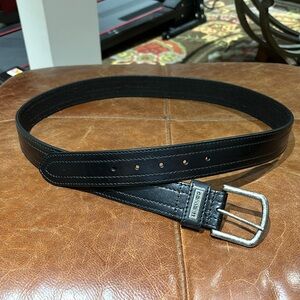 Carhartt 44” black leather belt 2230 NWOT